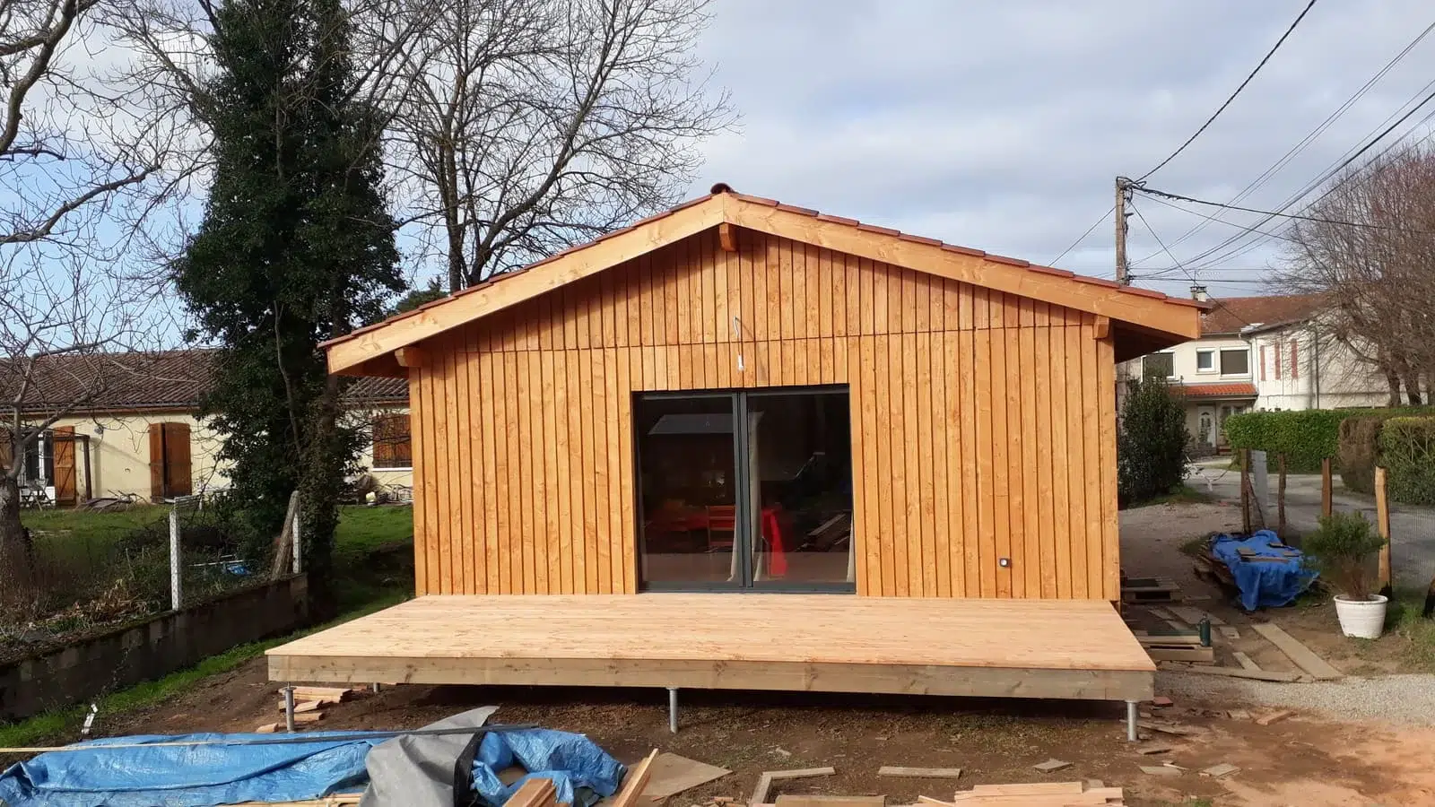 Construction de maison ossature bois à Albi